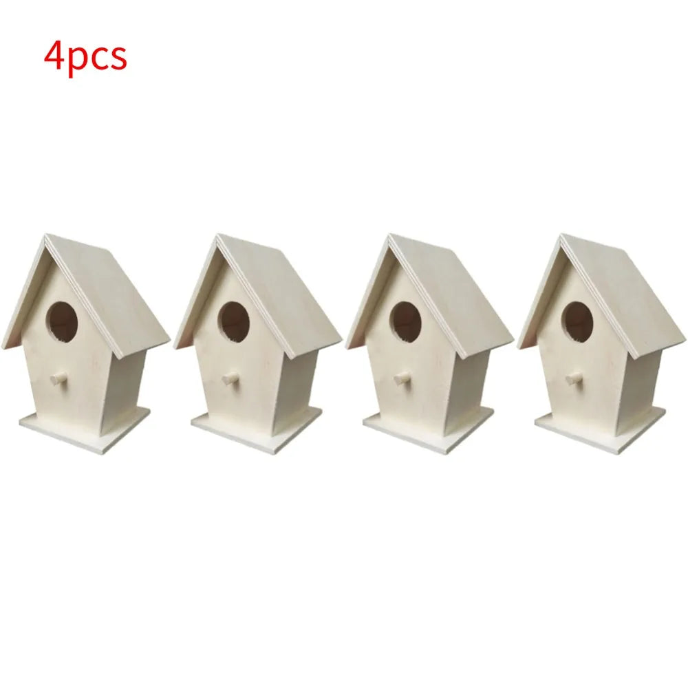 Wooden Mini Hanging Birdhouse