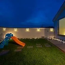 LED Solar Lights for Steps Deck Solar Stair Light Outdoor Waterproof Stainless Steel