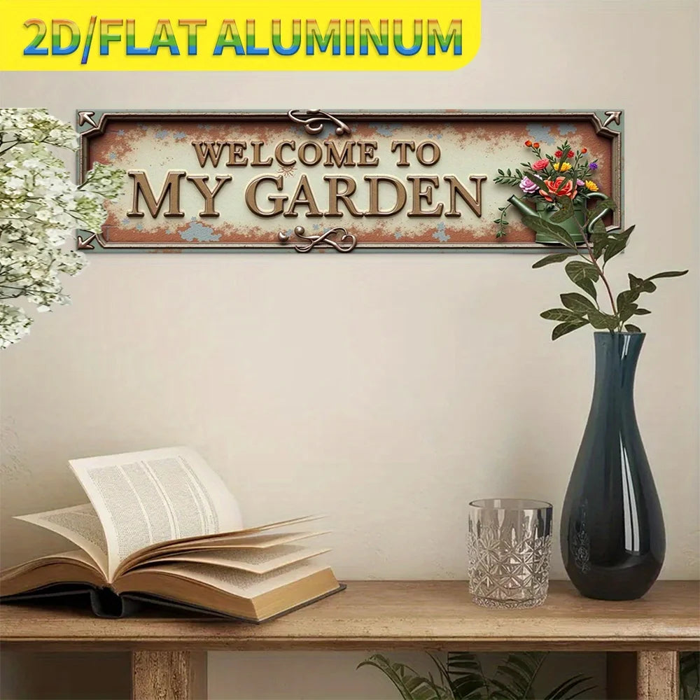 Vintage Retro Metal Wall Art