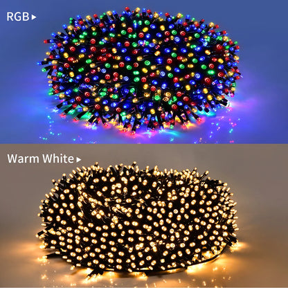 100M-10M Outdoor Waterproof Solar String Fairy Light