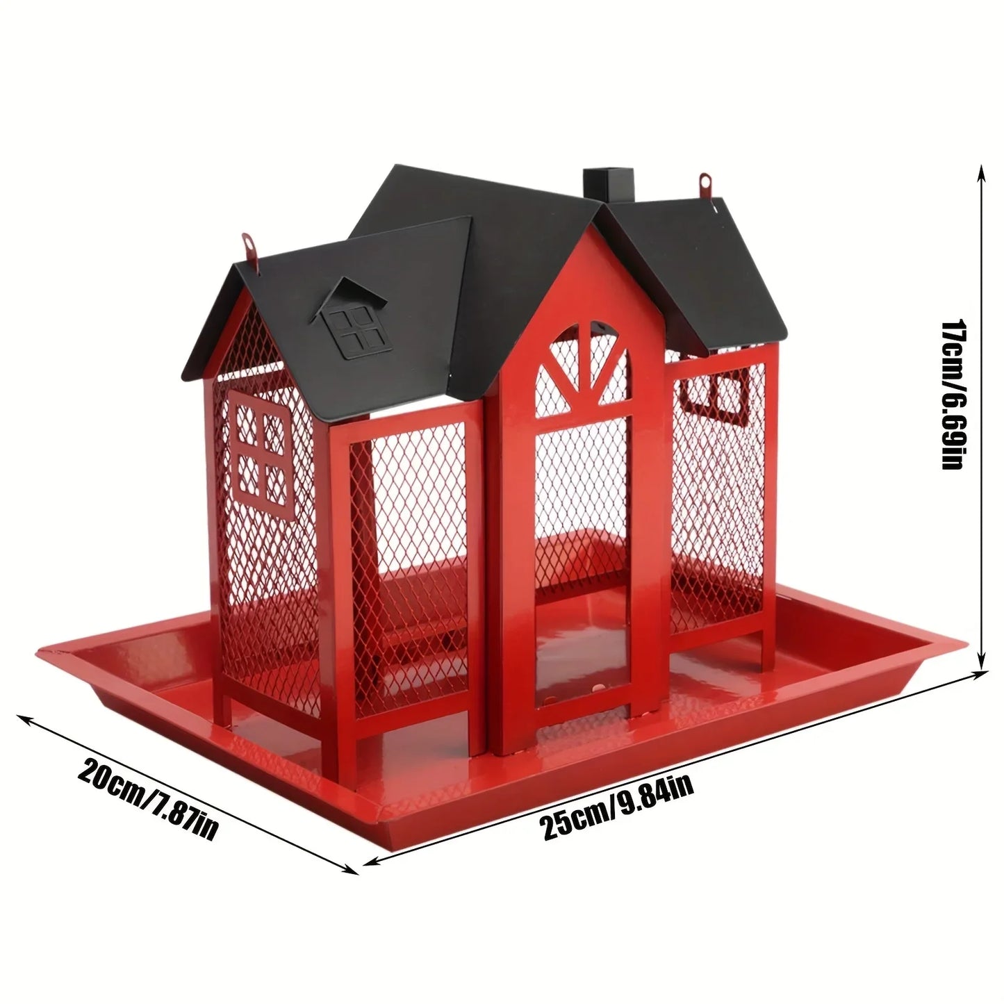 metal mesh wild bird feeder