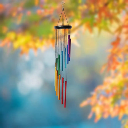 Beautiful and Soothing Musical Wind Chime with 12 Tubes and Bells
