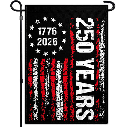 250 Years America Garden Flag
