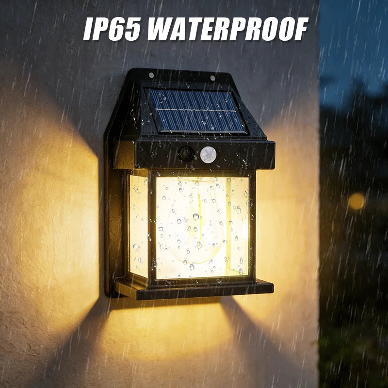 4/2-Pack Outdoor Solar Wall Lights