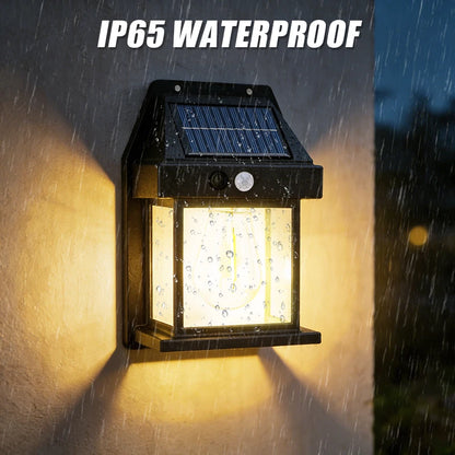 4/2-Pack Outdoor Solar Wall Lights