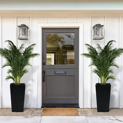 Large Plant Pots with Drainage Holes＆ Water Level Monitor