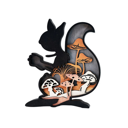 Fall Harvest Wooden Plaque Decoration