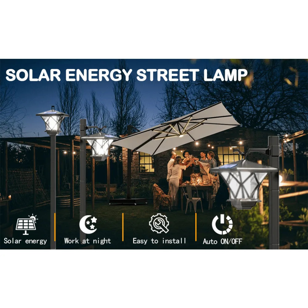 59'' Solar Lamp Post Light