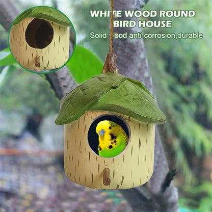 Outdoor Resin Hanging Bird House