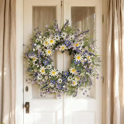 Colorful Sunflower Wreath