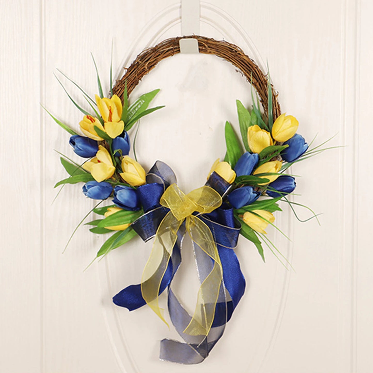 Tulip Spring Wreath