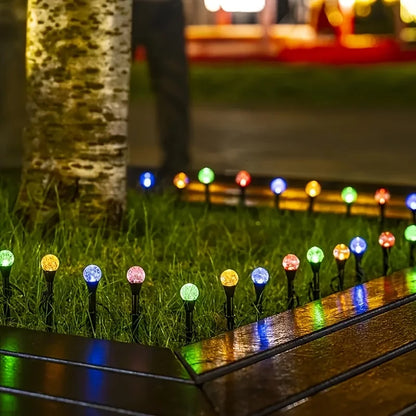 30 Bubble Ball Solar Outdoor Lights
