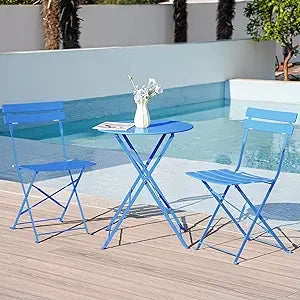 3 Piece Folding Bistro Set