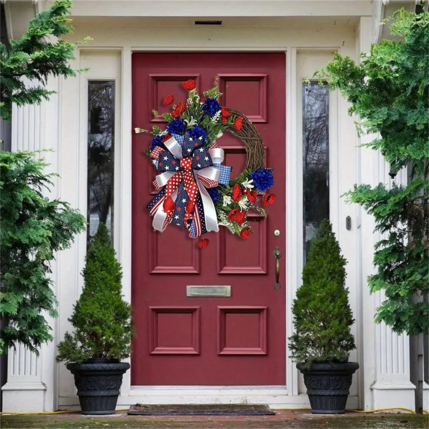 4Th of July Wreath for Front Door