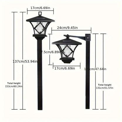 59'' Solar Lamp Post Light
