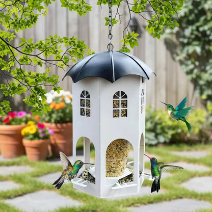 Outdoor Castle Style Bird Feeder