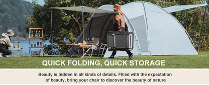 Zero Gravity Portable Recliner with Cup Holder Trays and Adjustable Pillow