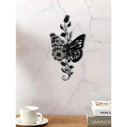 Large Butterfly Iron Wall Art