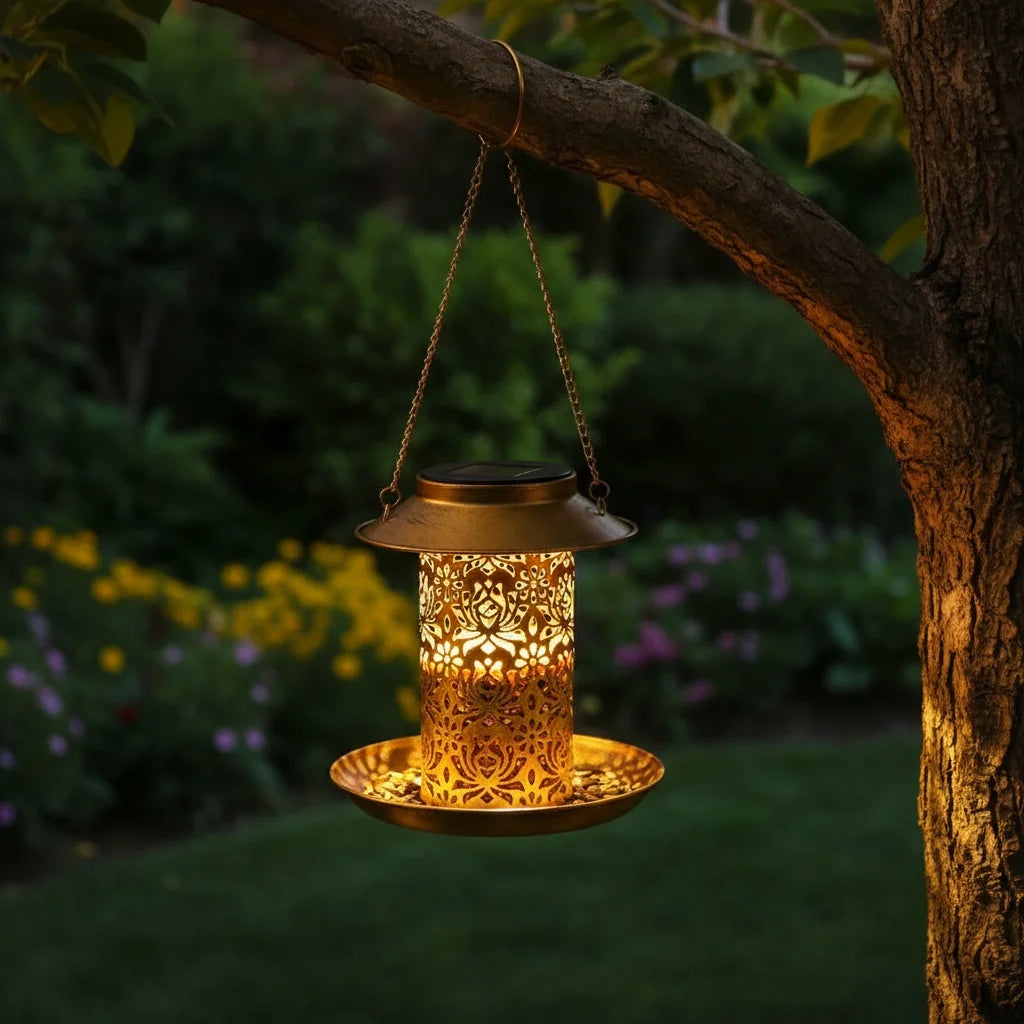 7.8in Solar Bird Feeder