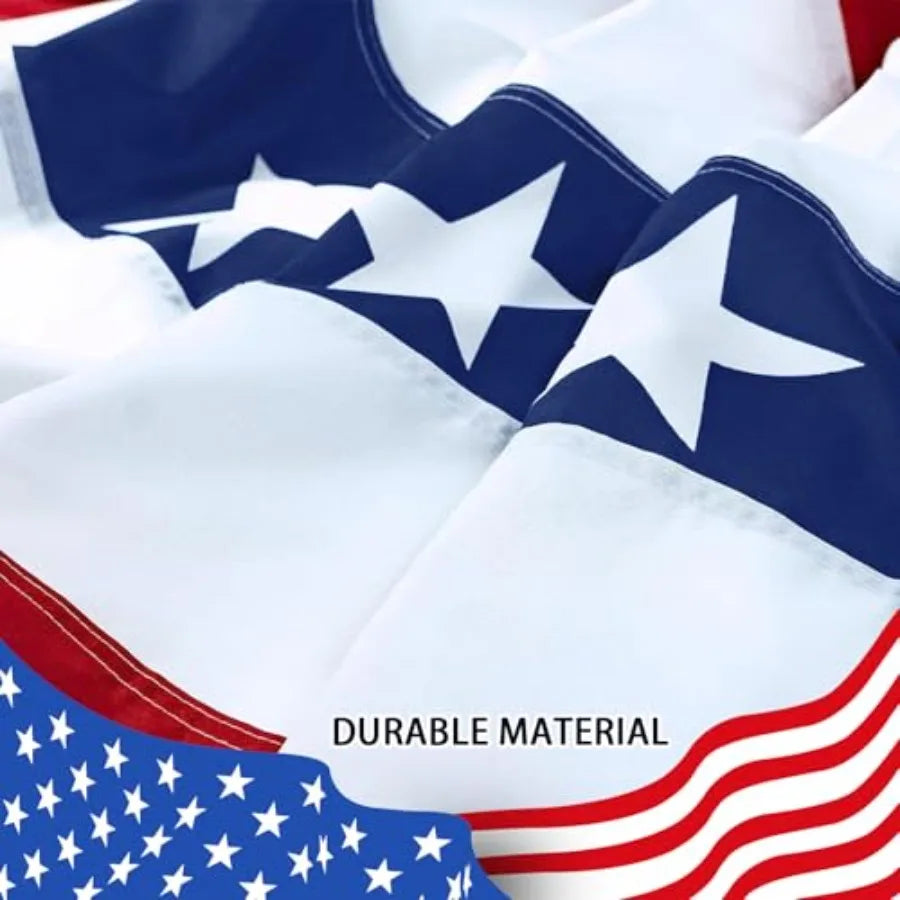 10/12 Pieces American Pleated Fan Flag, 3 X 1.5 Feet