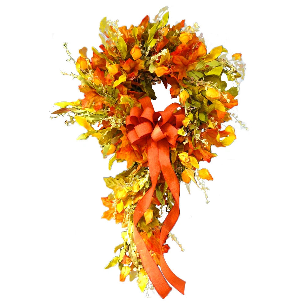 Autumn Maple Leaf Wreath