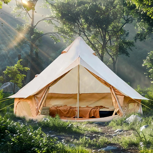 4 Season Waterproof Glamping Tents with Stove Jack