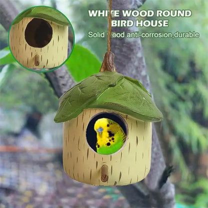 Outdoor Resin Hanging Bird House