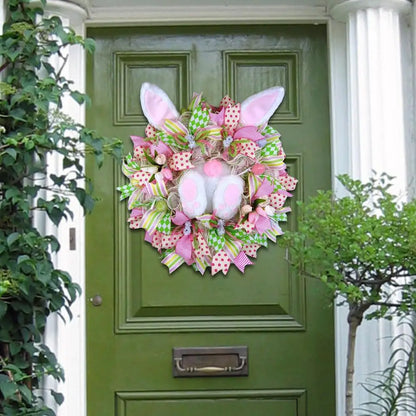 Easter Bunny Door Wreath