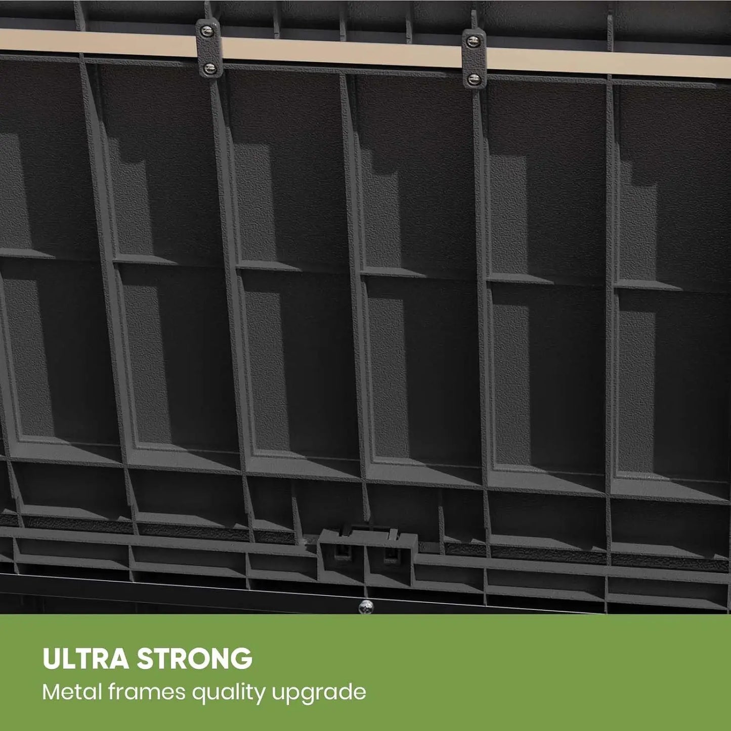 Water-Resistant 70 Gallon Plastic Deck Box Storage Bench