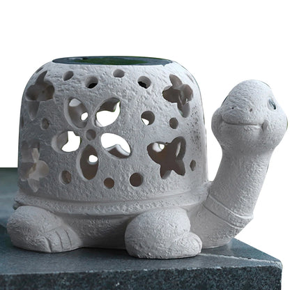 Solar Turtle Statue Light