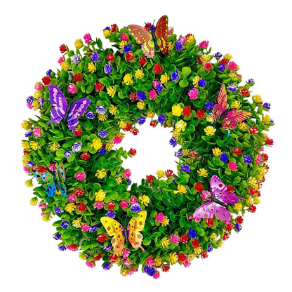 Spring Butterfly Wreath
