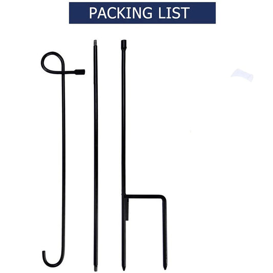 Outdoor Garden Flag Pole Bracket