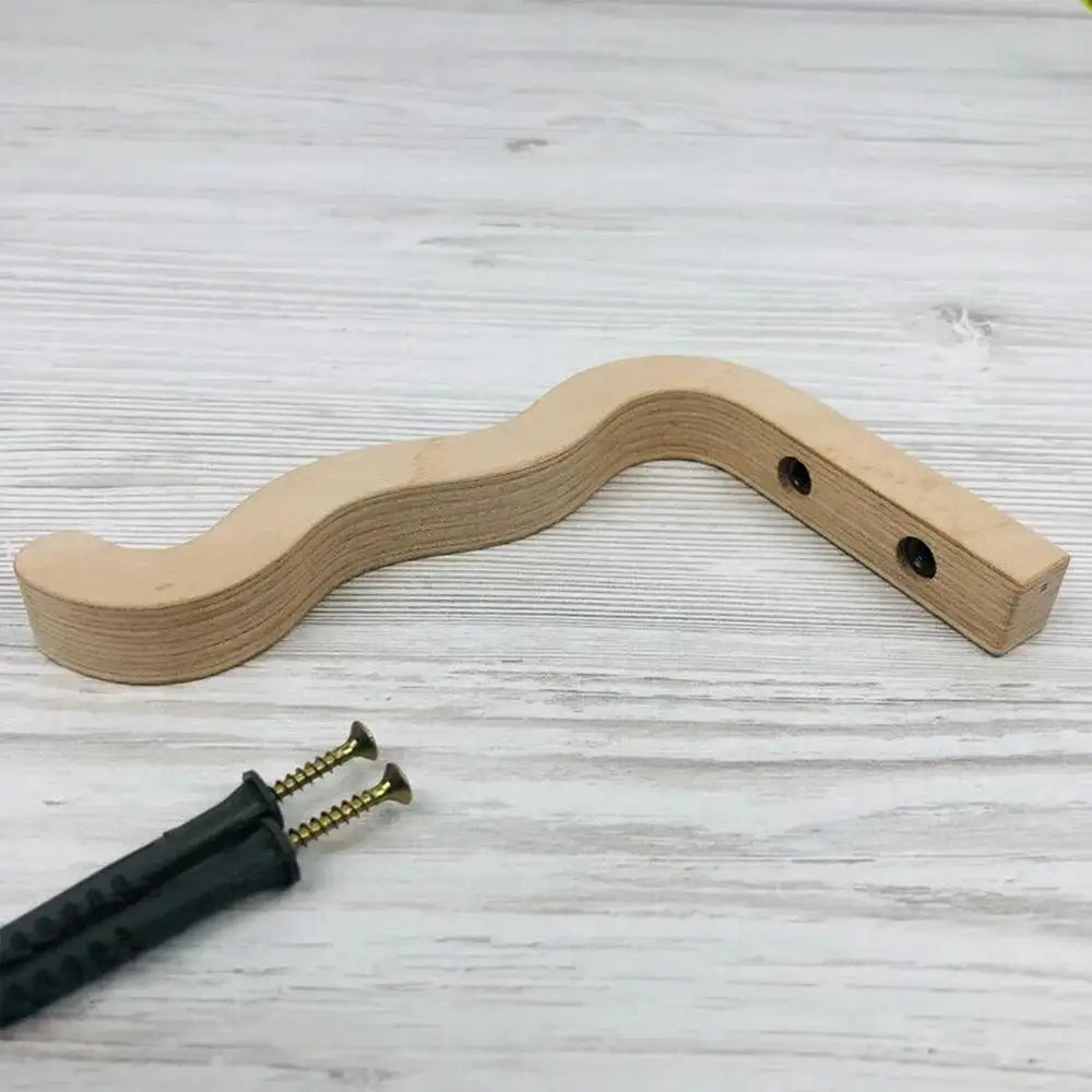 Natural Wood Wall Plant Hanger