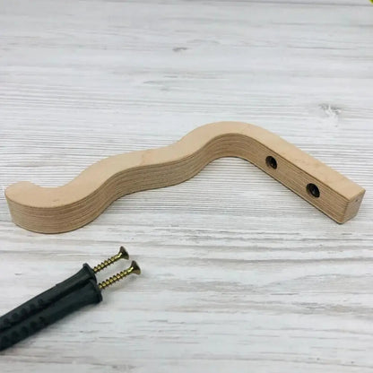 Natural Wood Wall Plant Hanger