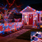 Patriotic Red White Blue LED String Lights