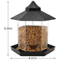 Wild Bird Feeders for Outside Rust Proof Hanging Feeders