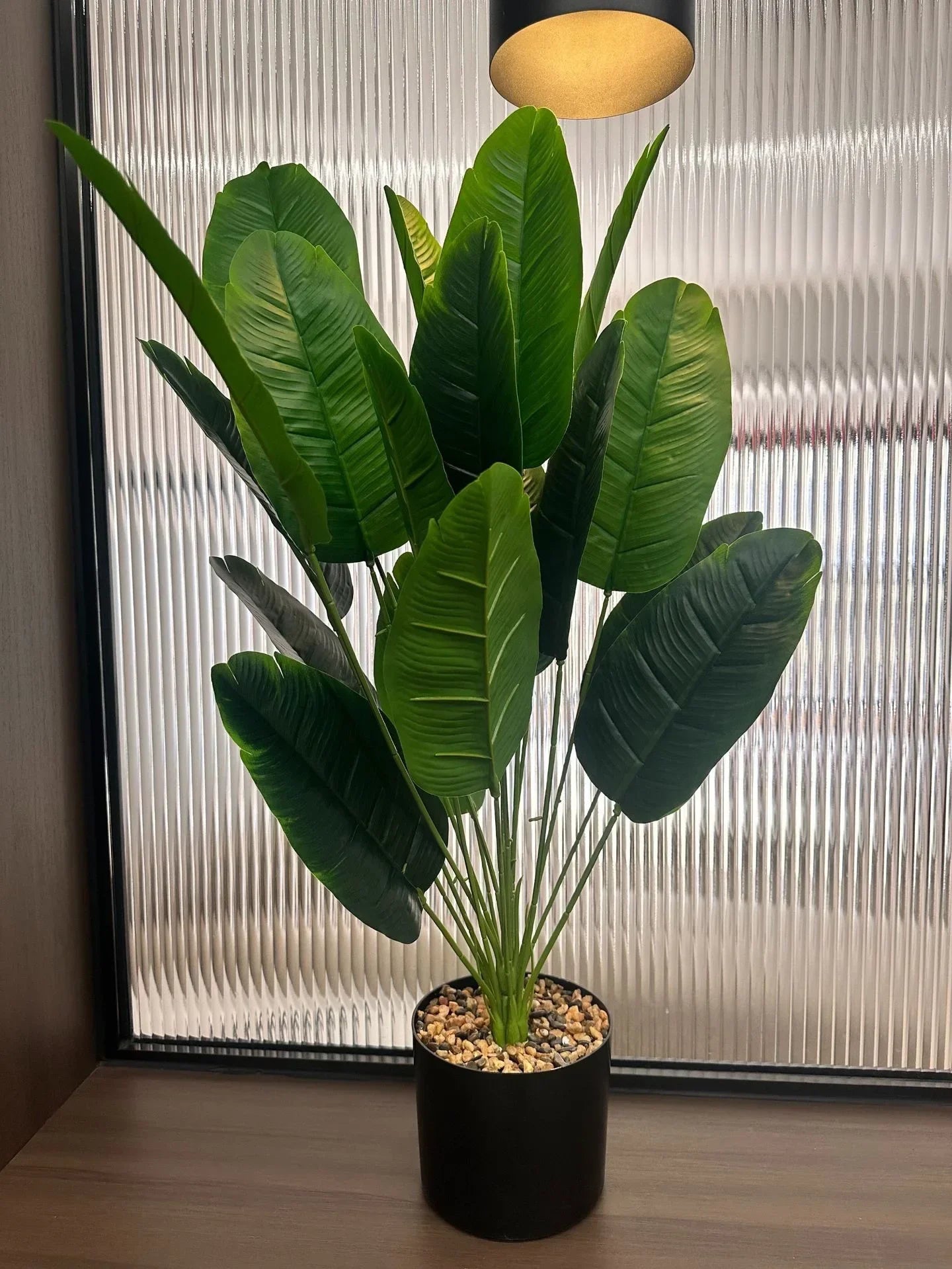 1pc 18 Leaves Artificial Banana Plant