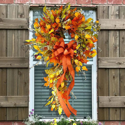 Autumn Maple Leaf Wreath