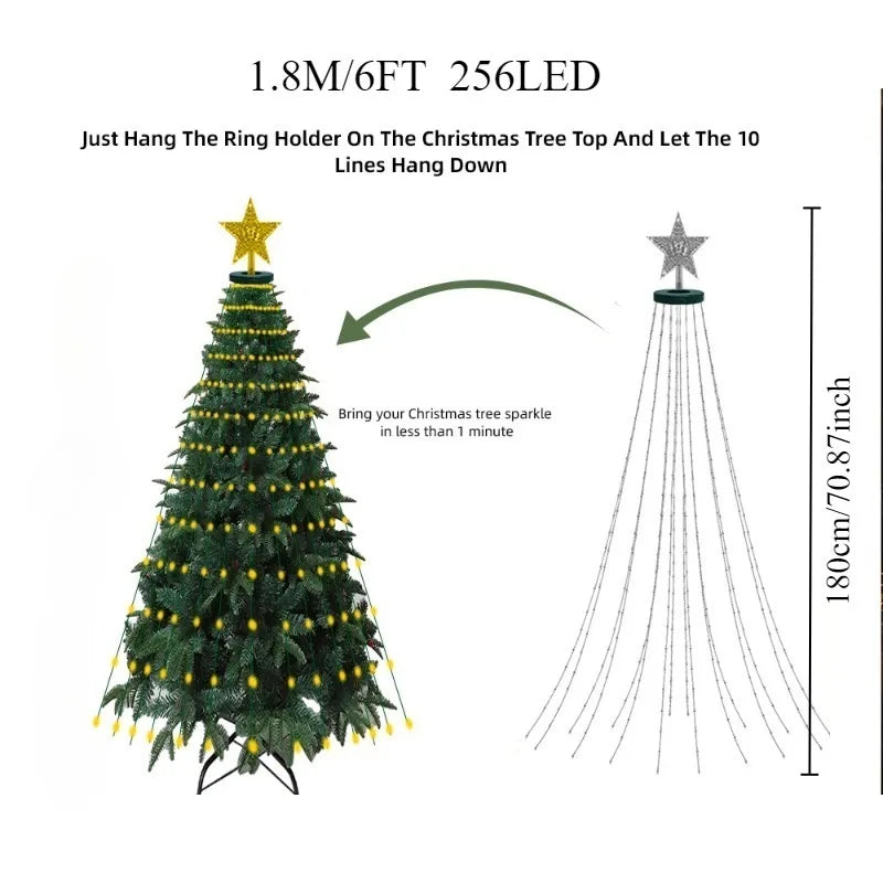 Smart LED Decoration for Christmas Tree Decorations