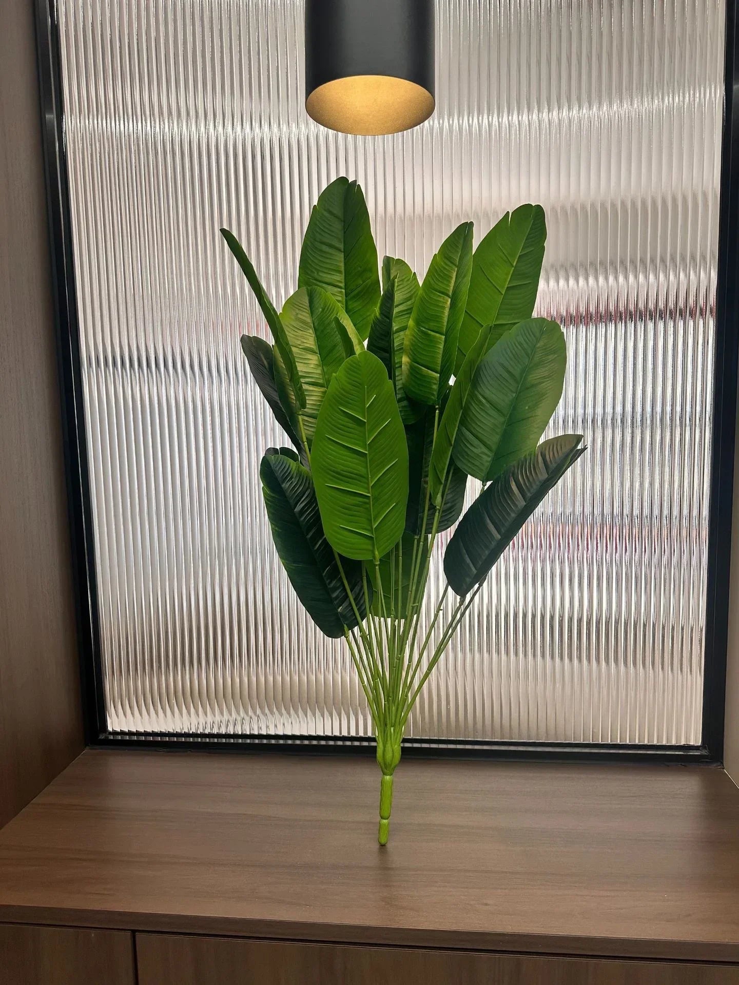1pc 18 Leaves Artificial Banana Plant