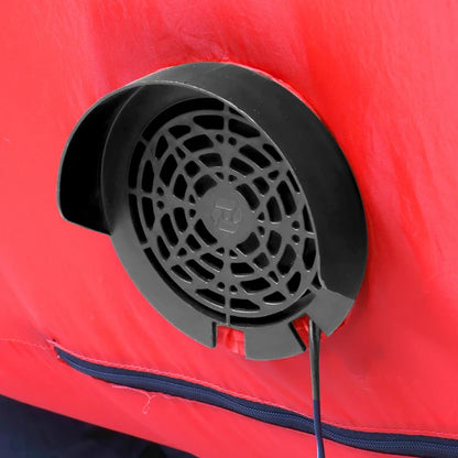 12ft LED Lights Santa Claus Driving With Gifts Inflatable