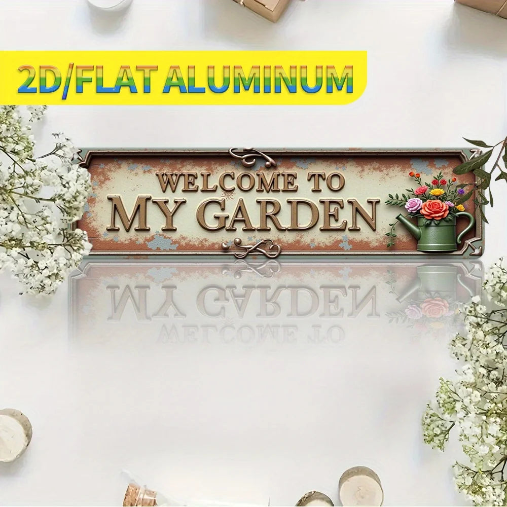 Vintage Retro Metal Wall Art