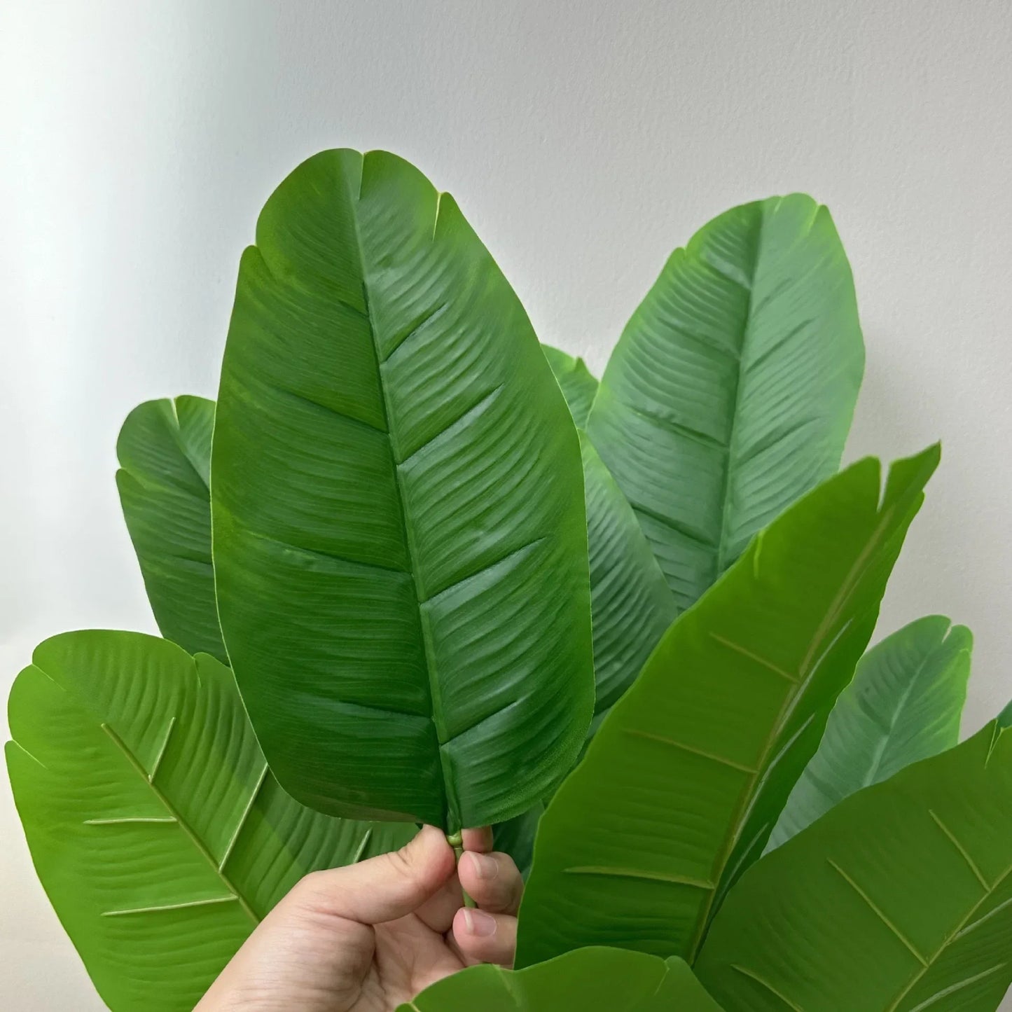 1pc 18 Leaves Artificial Banana Plant