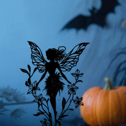 Rustic Butterfly Garden Art Outdoor Metal Sculpture