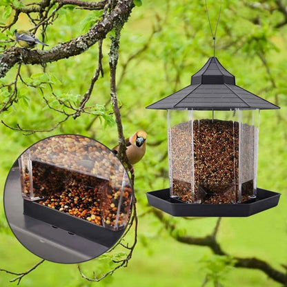 Wild Bird Feeders for Outside Rust Proof Hanging Feeders