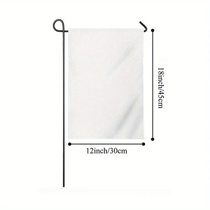Hummingbird & Flowers Garden Flag