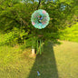 Colorful Hummingbird and Flower 3D Wind Spinner