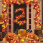 2 Pack Maple Leaf String Lights for Fall Decor