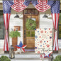 Patriotic Stars Stripes Garden Flag