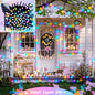 , Solar LED Lights IP65 Waterproof 8 Modes